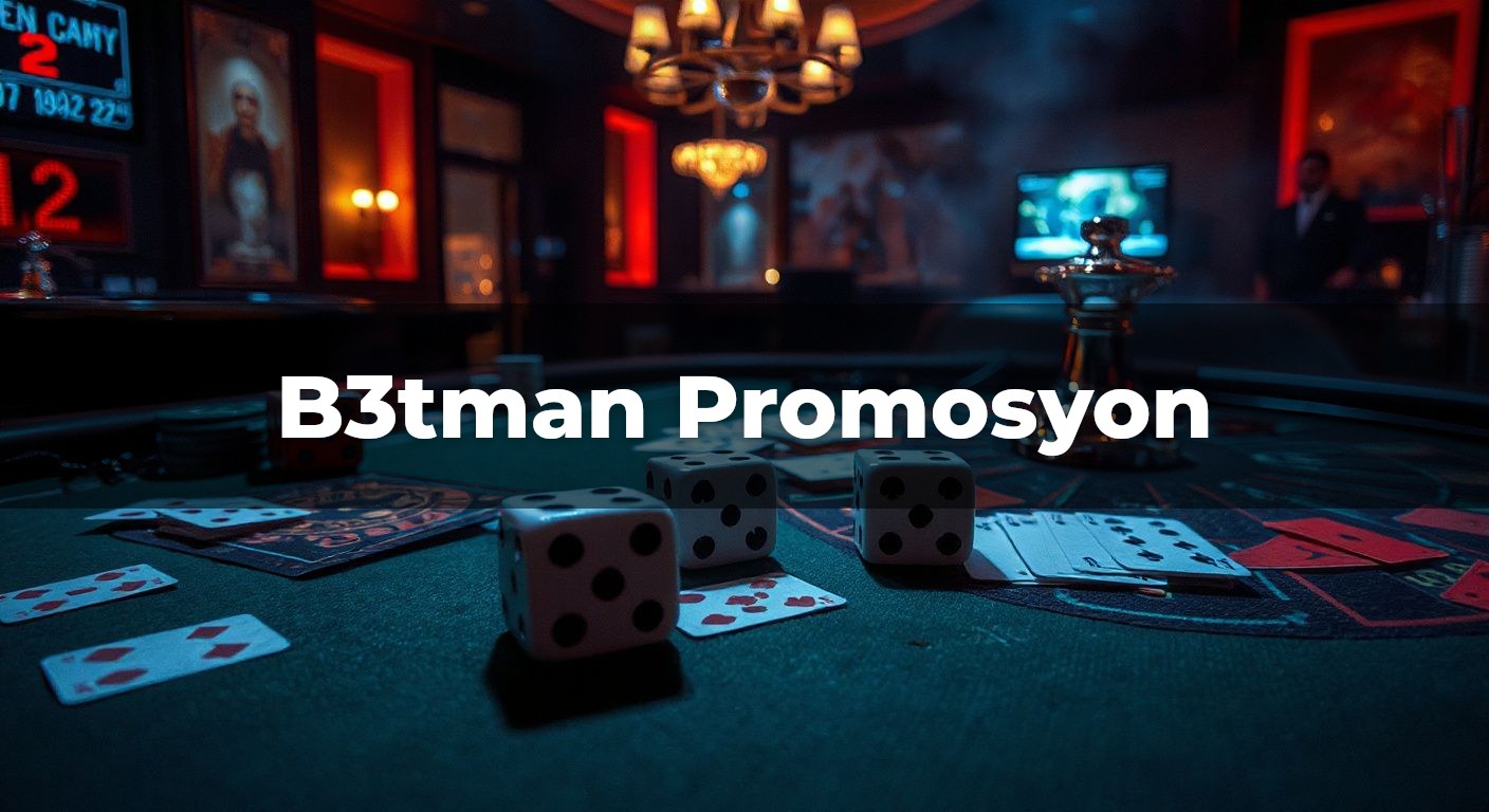 B3tman Promosyon Kullanım Kılavuzu ile Kazanın görseli